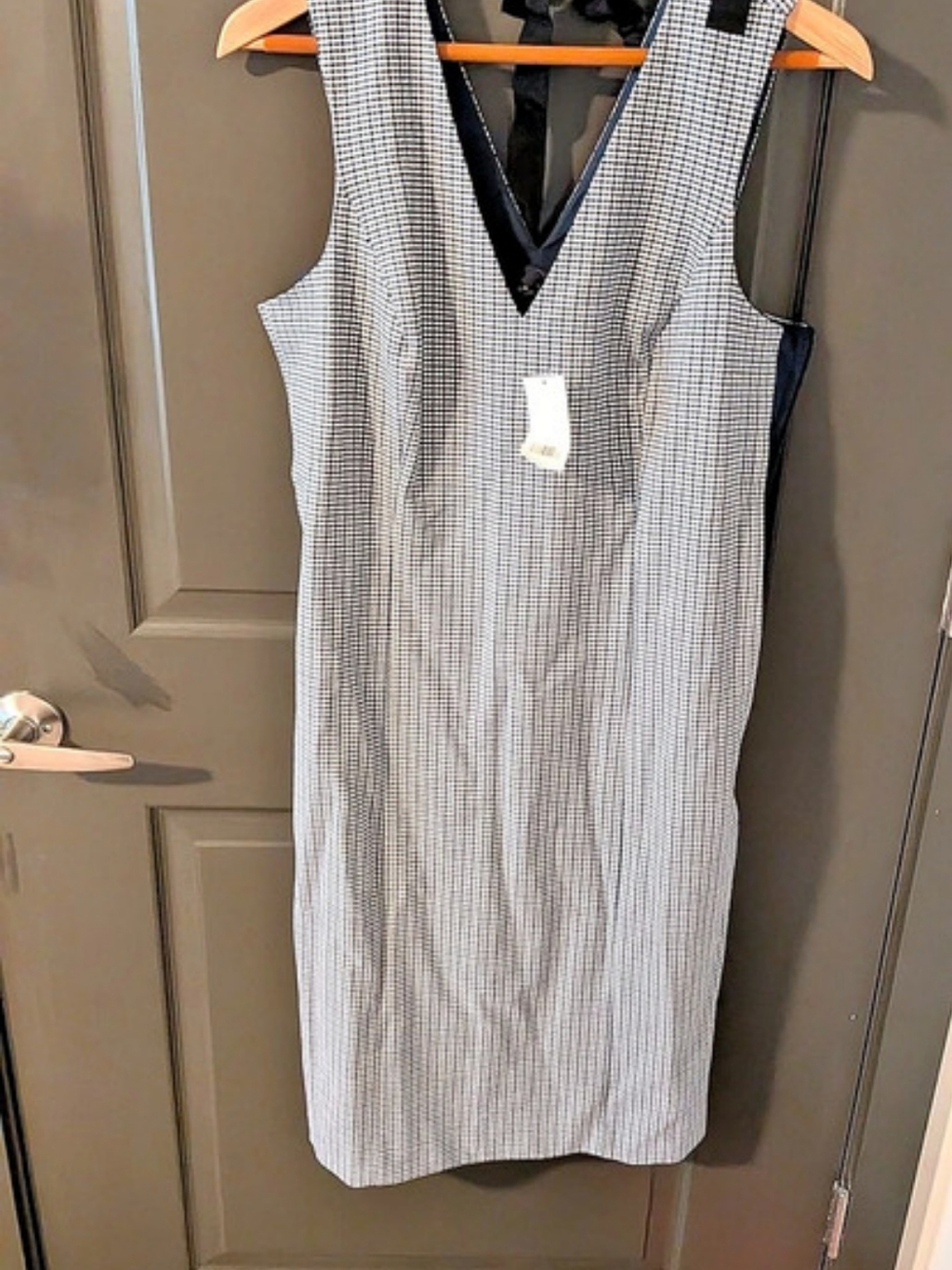 Banana Republic Checkered Size 12 NWT